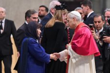 Azerbaijani parliament speaker attends enthronement ceremony of Pope Leo XIV (PHOTO)