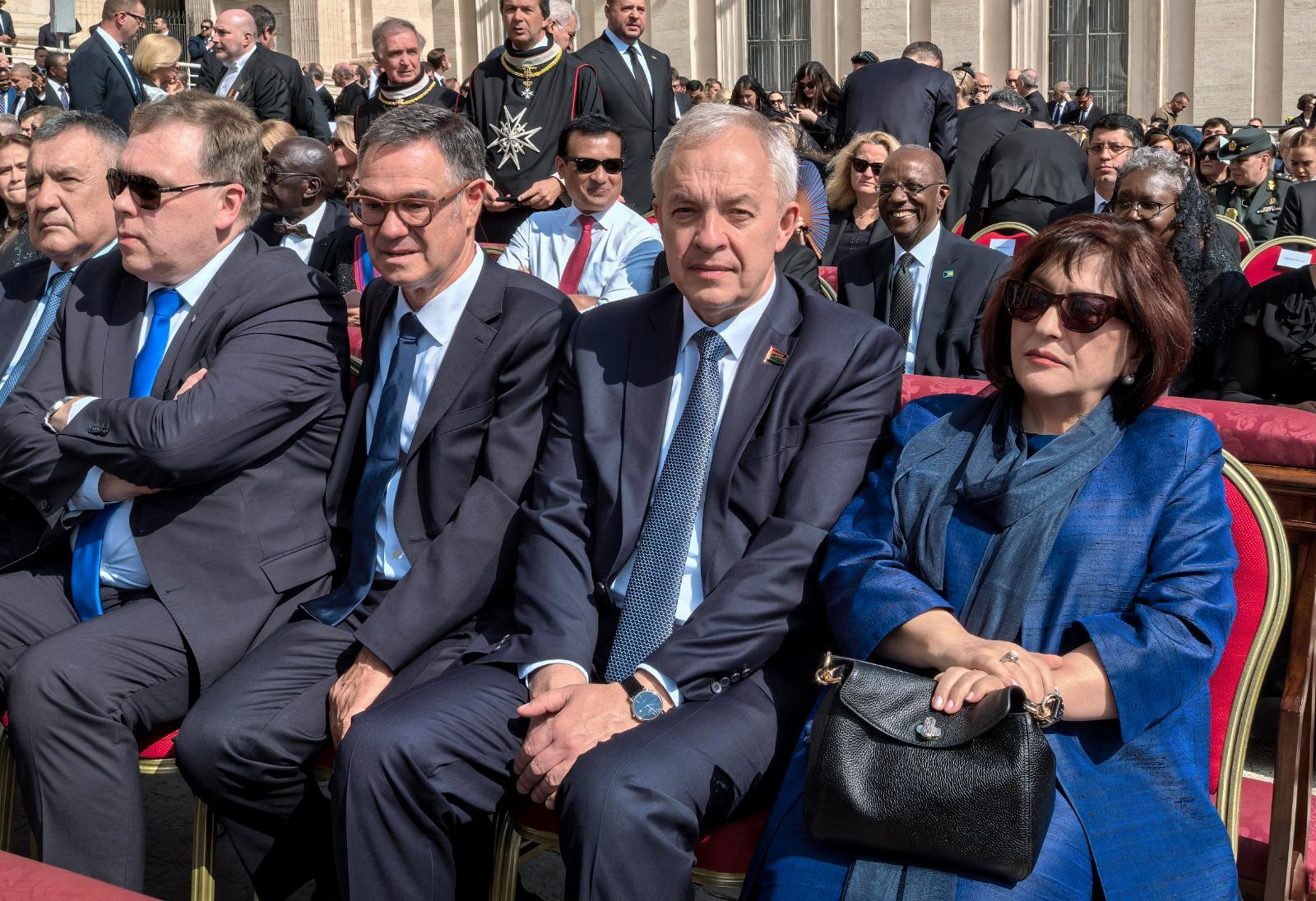 Azerbaijani parliament speaker attends enthronement ceremony of Pope Leo XIV (PHOTO)