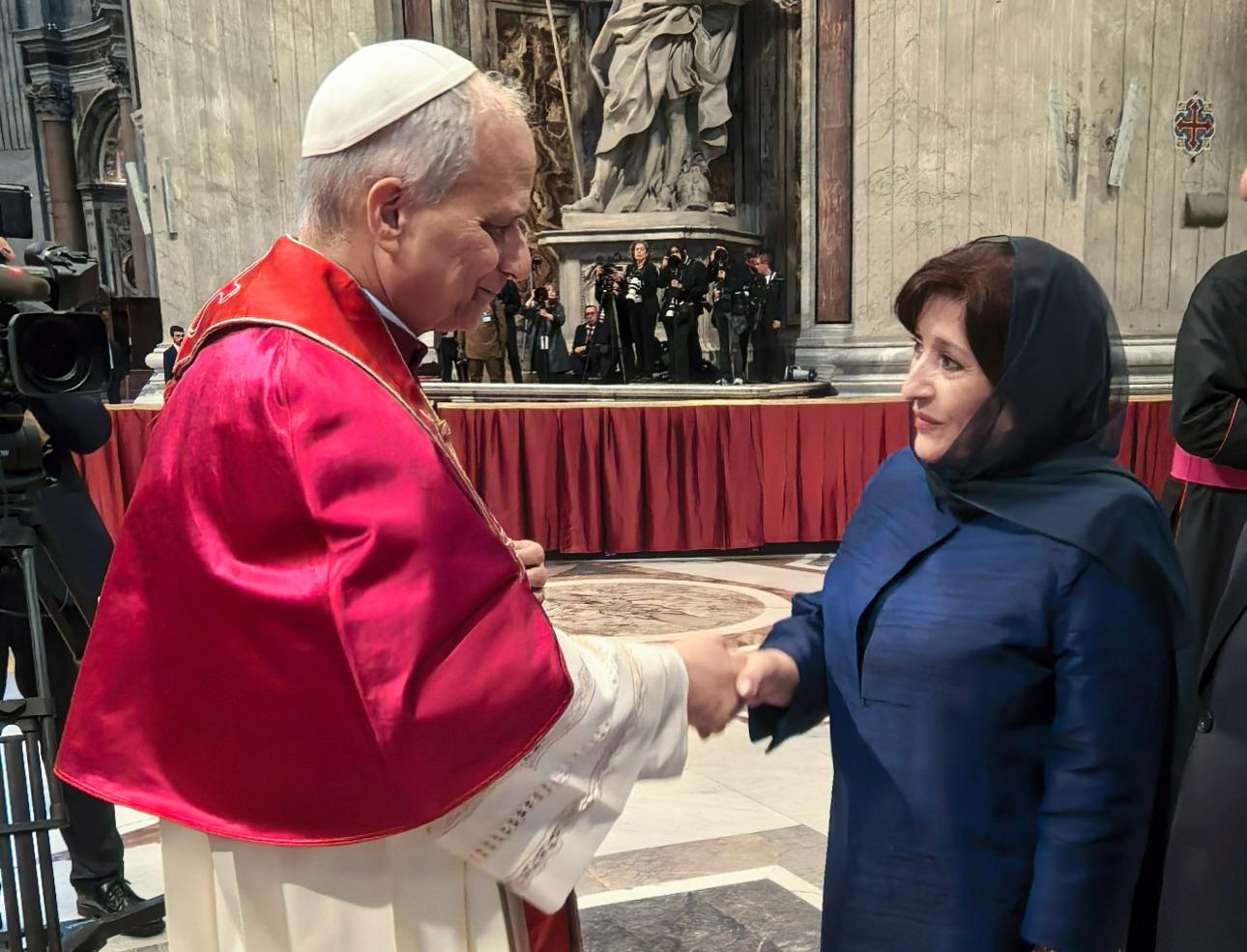 Azerbaijani parliament speaker attends enthronement ceremony of Pope Leo XIV (PHOTO)