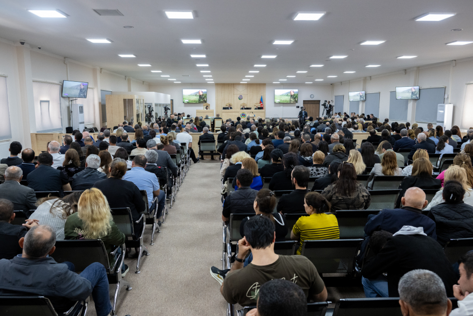 Trial of Armenian individuals accused of war crimes and crimes against humanity continues (PHOTO)