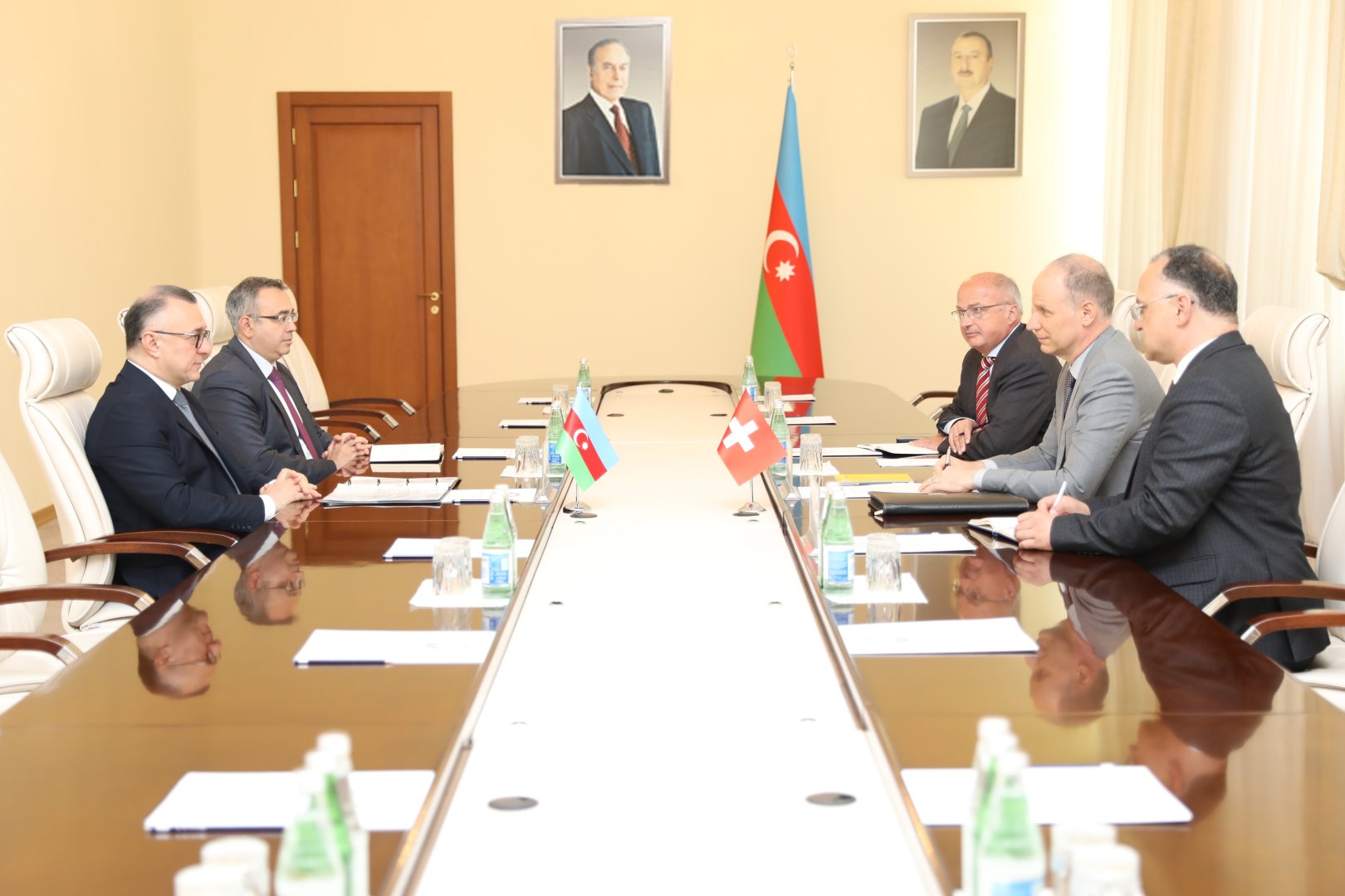 Azerbaijan, Switzerland discuss cooperation in healthcare (PHOTO)