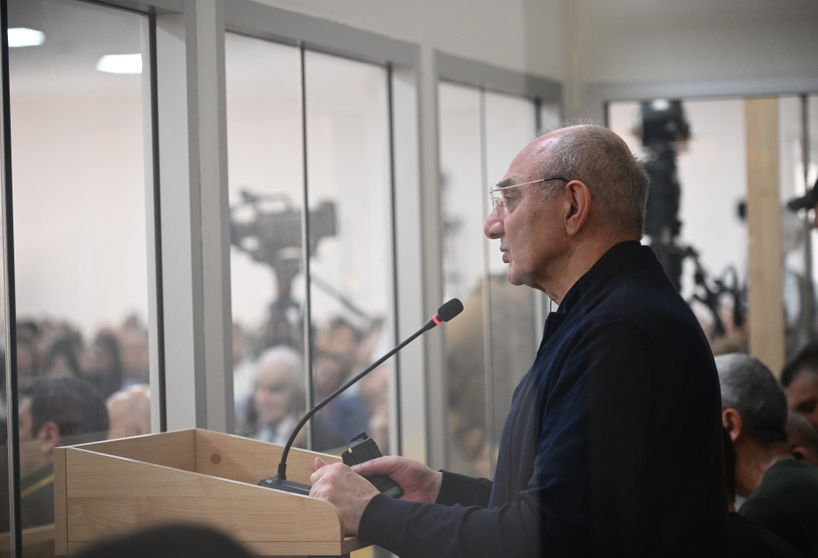 Bako Sahakyan admits in court his involvement in preparation of military operations and combat missions for occupation of Azerbaijani territories
