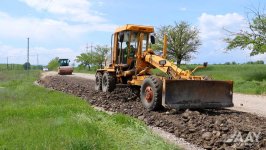 Azerbaijan facelifting roads linking settlements in its Gusar (PHOTO/VIDEO)