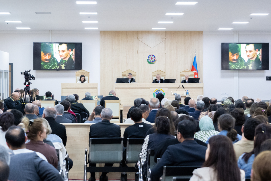 Trial of Armenian individuals accused of war crimes and crimes against humanity continues (PHOTO)