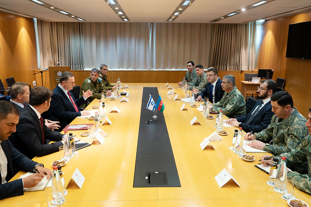 Azerbaijan and Israel strengthen military ties in bilateral discussions (PHOTO)