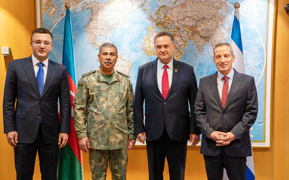 Azerbaijan and Israel strengthen military ties in bilateral discussions (PHOTO)