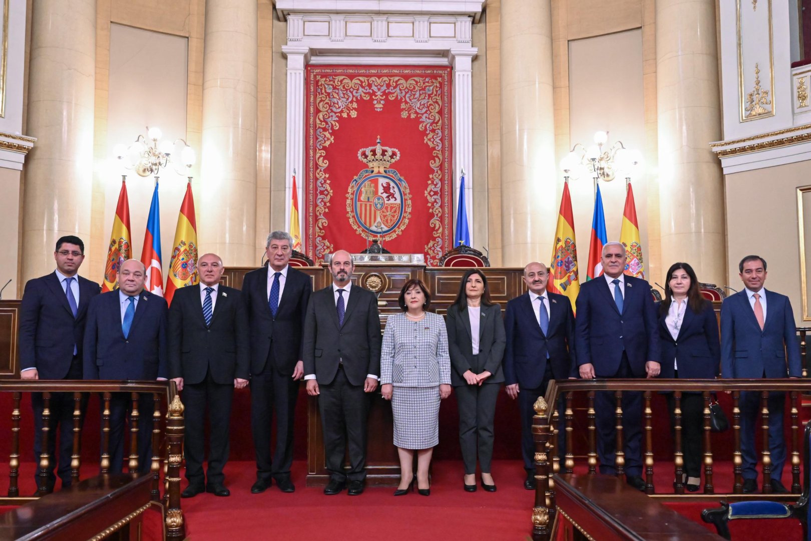 Speaker of Azerbaijan’s Milli Majlis meets with President of Spanish Senate (PHOTO)