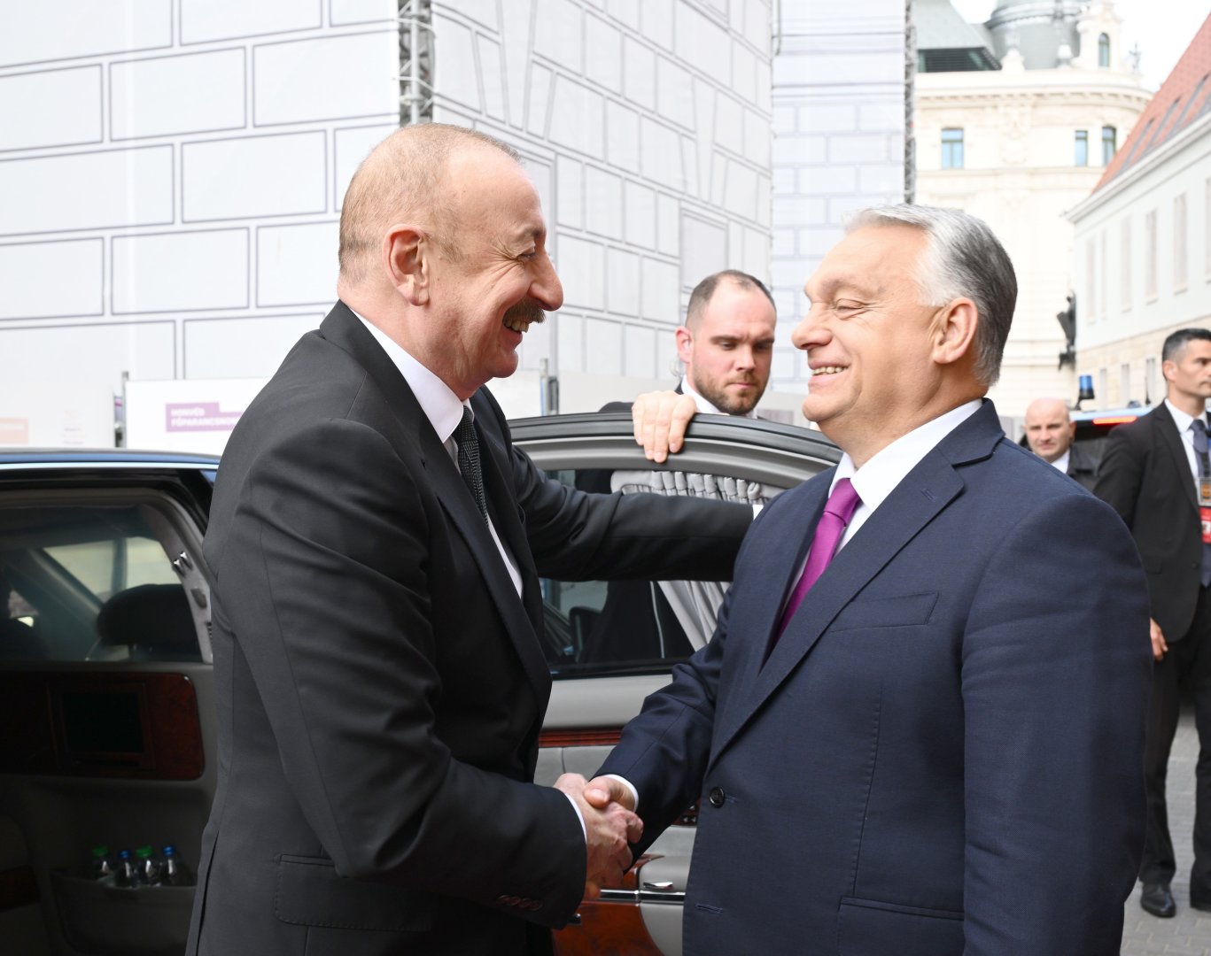 President Ilham Aliyev, PM Viktor Orbán hold limited meeting in Budapest (PHOTO/VIDEO)