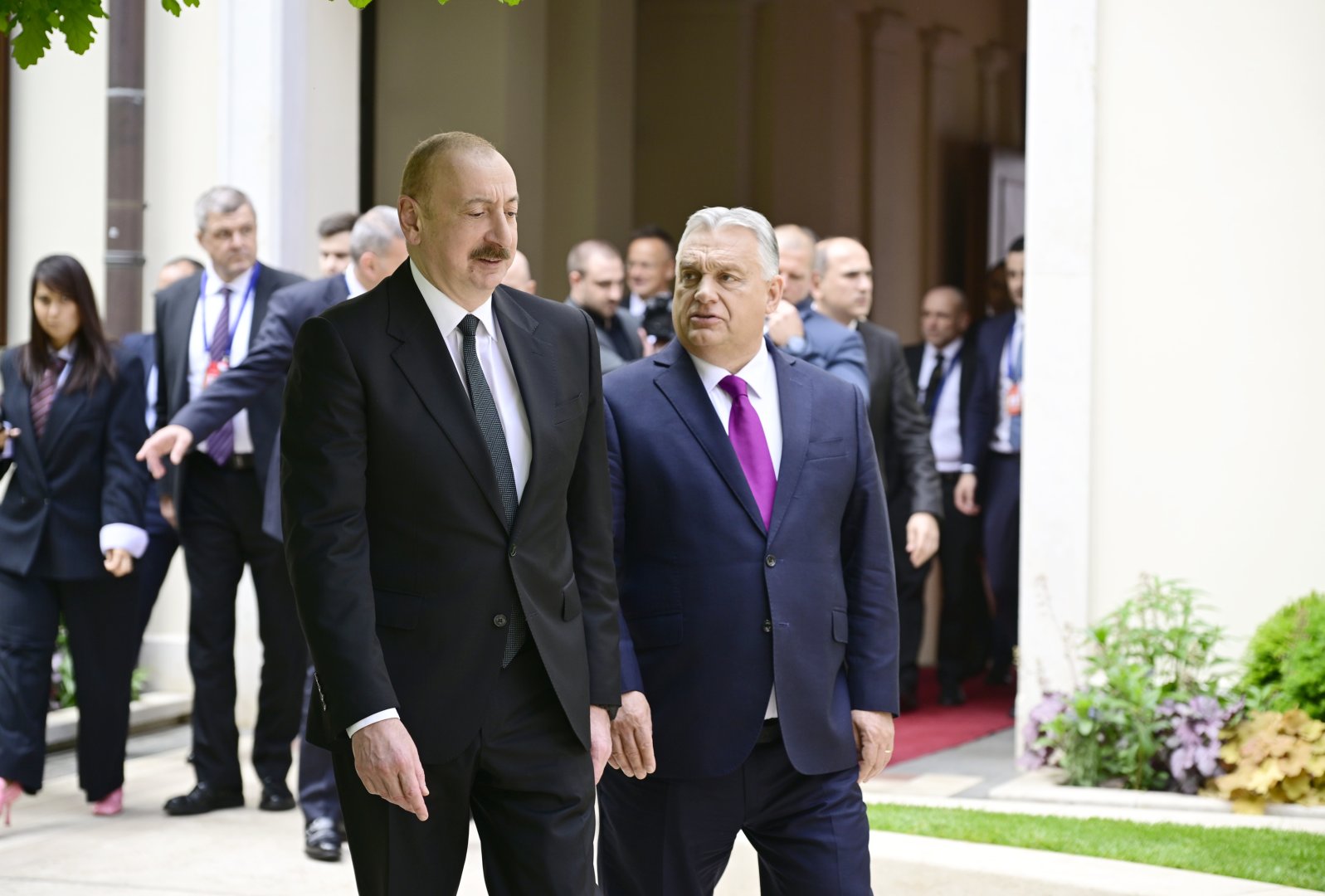 President Ilham Aliyev, PM Viktor Orbán hold limited meeting in Budapest (PHOTO/VIDEO)