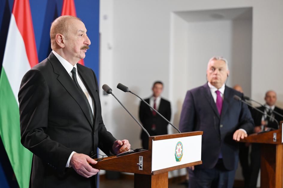 Hungary is one of the few countries that pursues an independent policy - President Ilham Aliyev