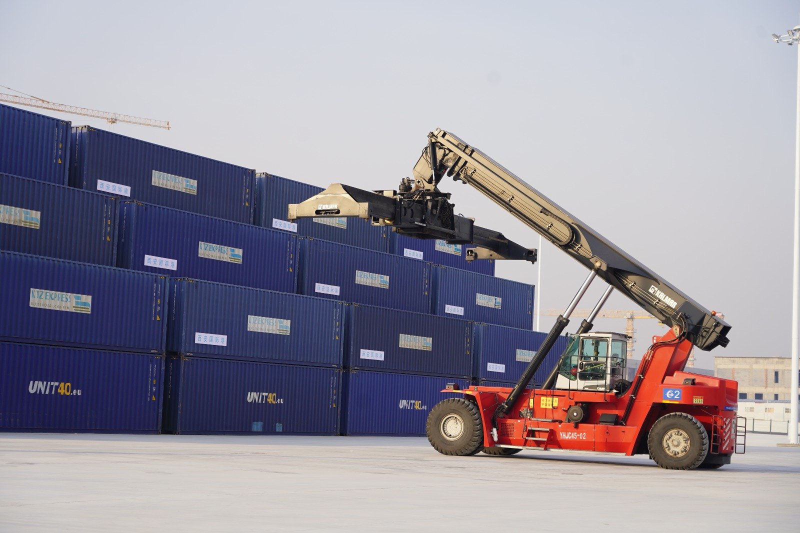 Kazakhstan-China terminal in Xi'an drives record growth in Middle Corridor container trade