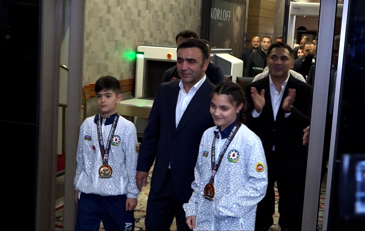 Azerbaijani kung fu team returns with 7 medals from World Championship (VIDEO)