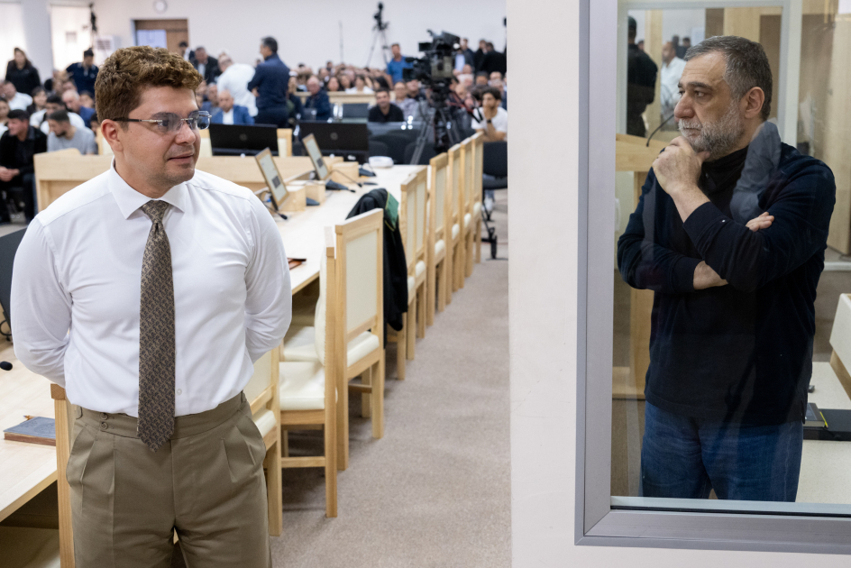 Azerbaijan's Baku court continues hearings on Ruben Vardanyan’s criminal case (PHOTO)