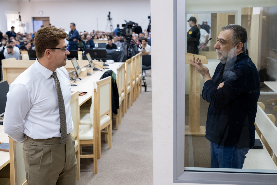 Azerbaijan's Baku court continues hearings on Ruben Vardanyan’s criminal case (PHOTO)