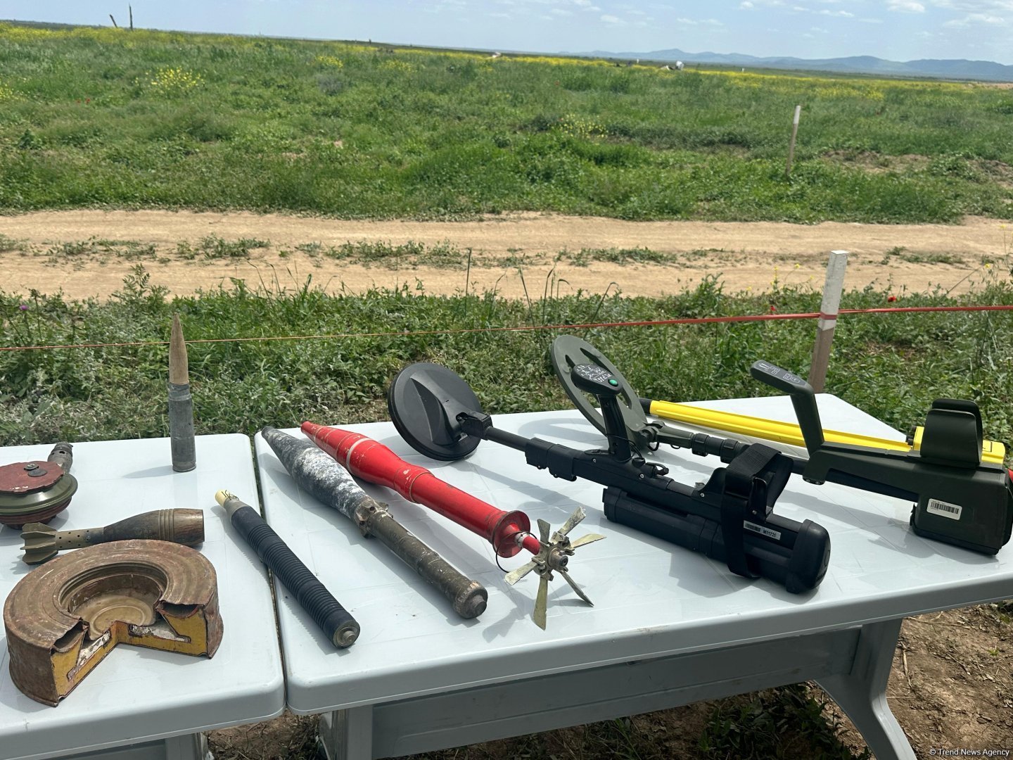 Media delegates view humanitarian demining efforts in Azerbaijan's Aghdam district (PHOTO)