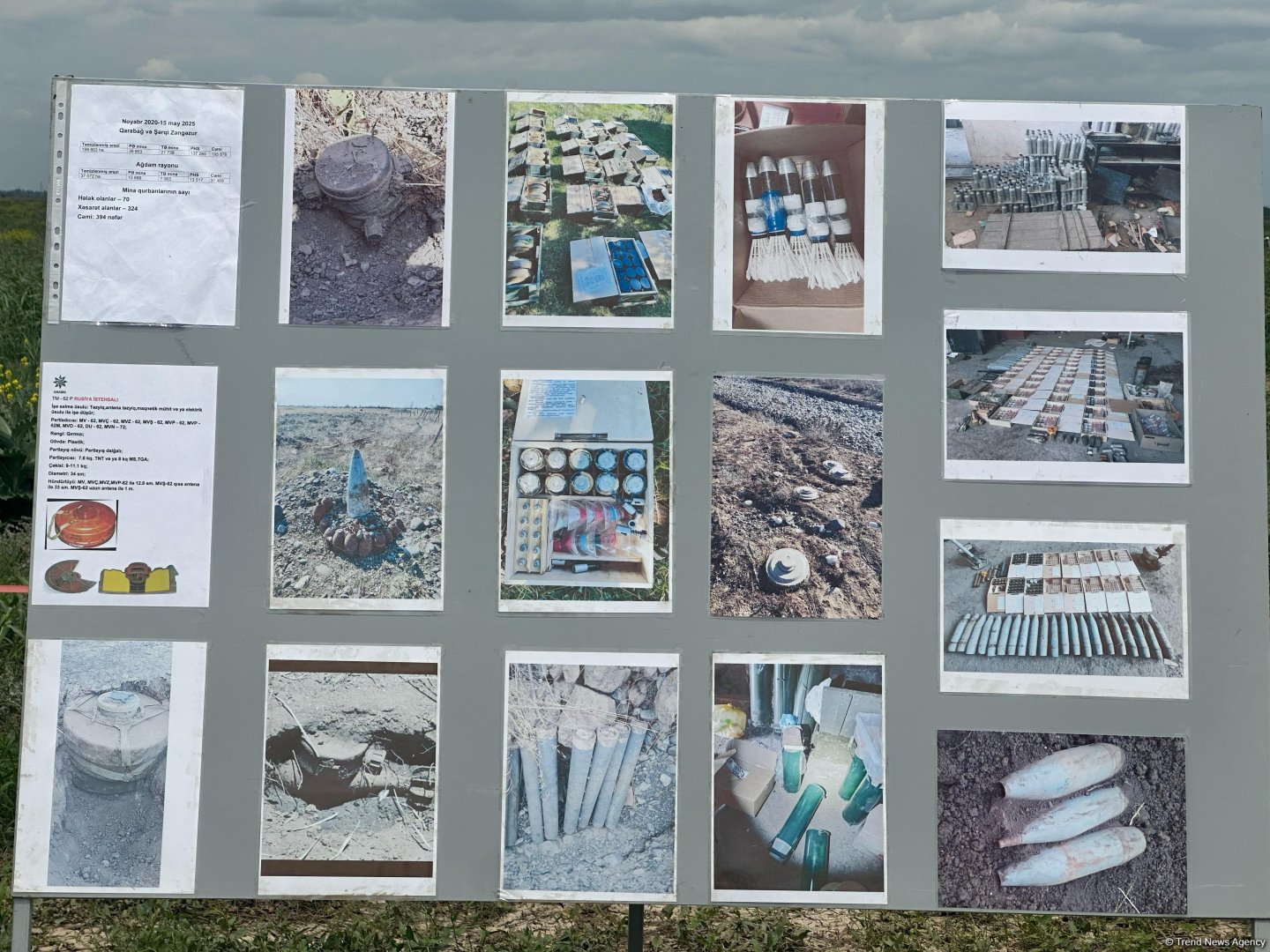 Media delegates view humanitarian demining efforts in Azerbaijan's Aghdam district (PHOTO)
