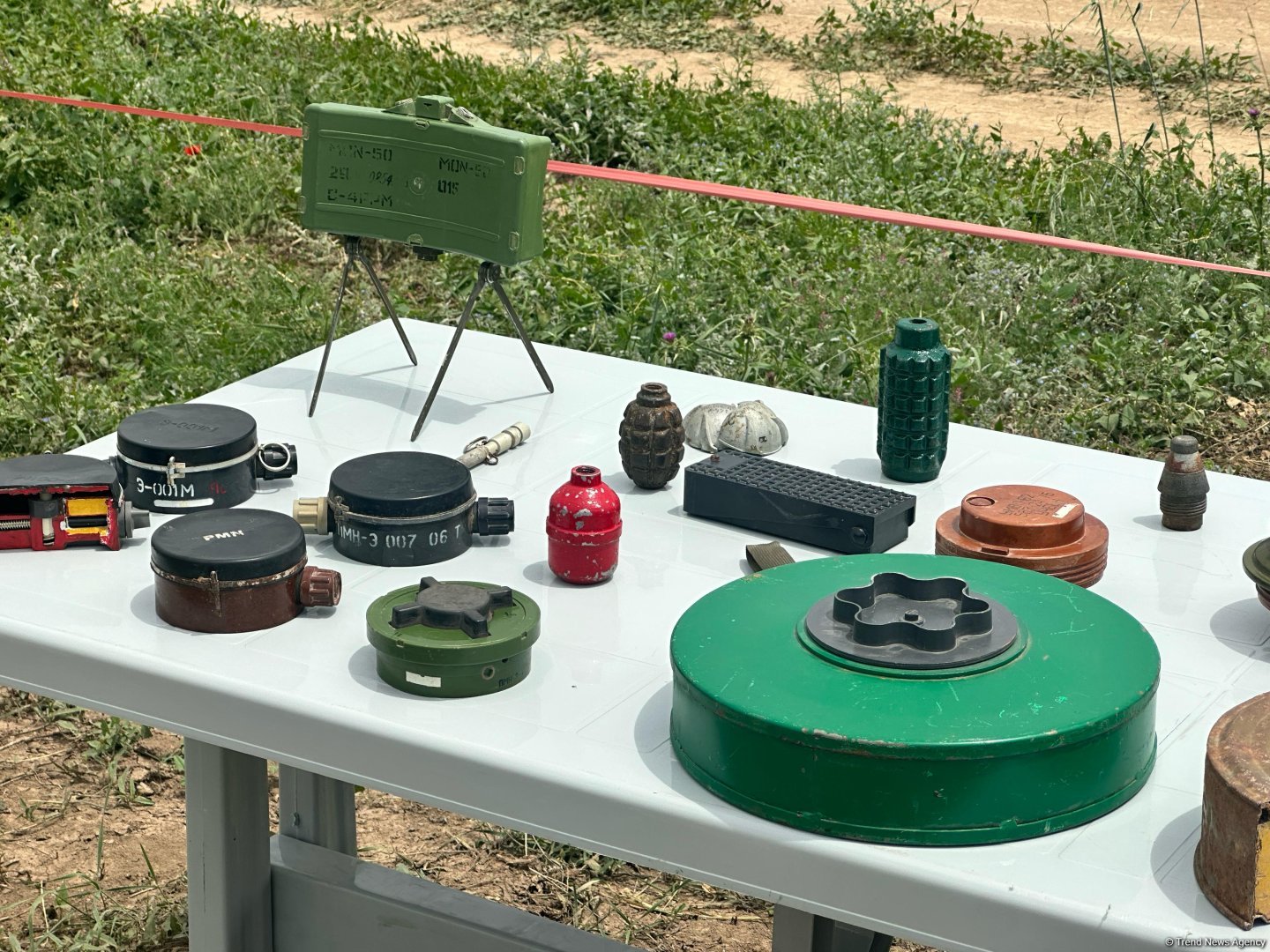 Media delegates view humanitarian demining efforts in Azerbaijan's Aghdam district (PHOTO)