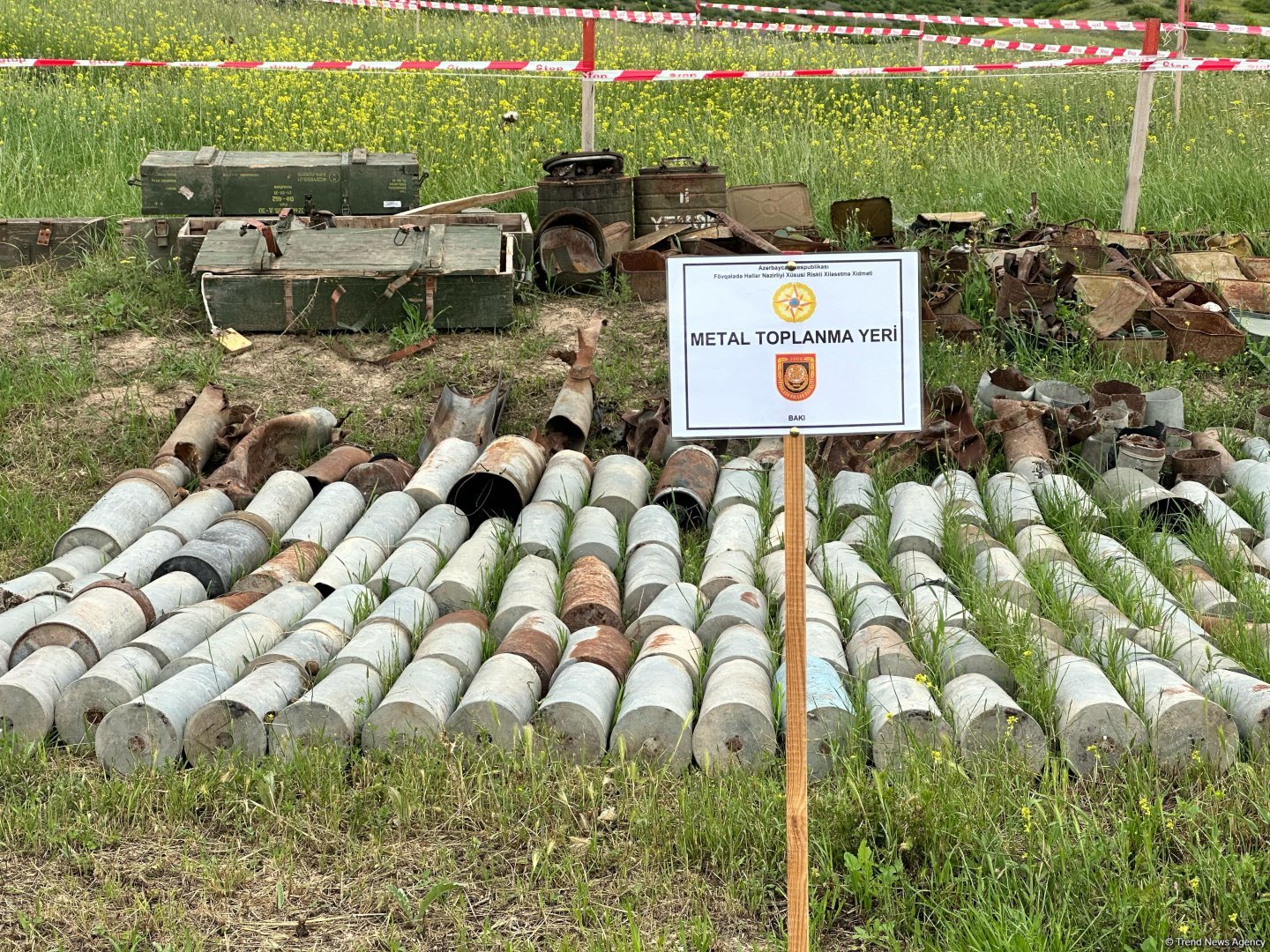 Media delegates view humanitarian demining efforts in Azerbaijan's Aghdam district (PHOTO)