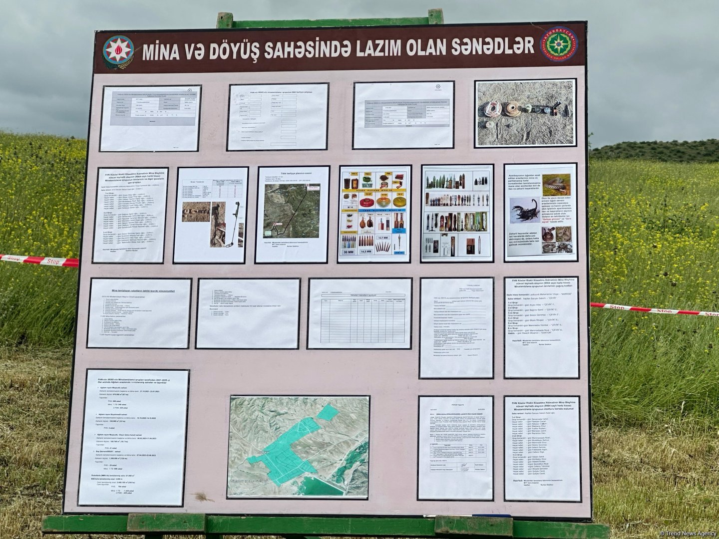 Media delegates view humanitarian demining efforts in Azerbaijan's Aghdam district (PHOTO)