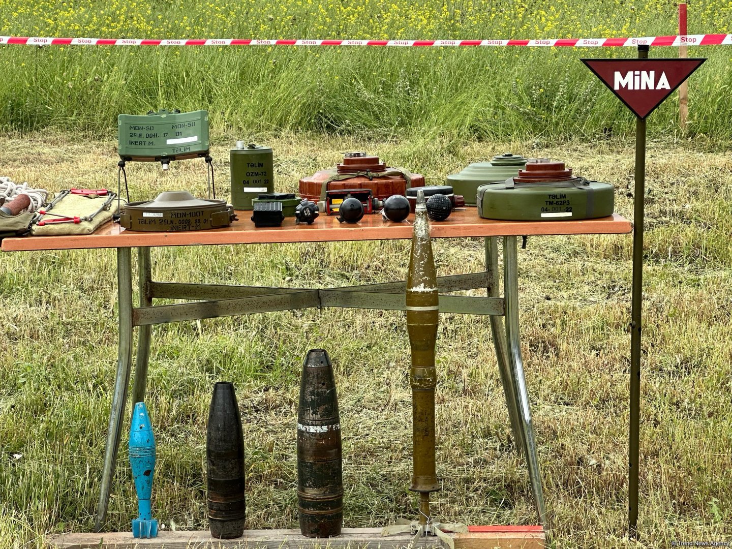 Media delegates view humanitarian demining efforts in Azerbaijan's Aghdam district (PHOTO)