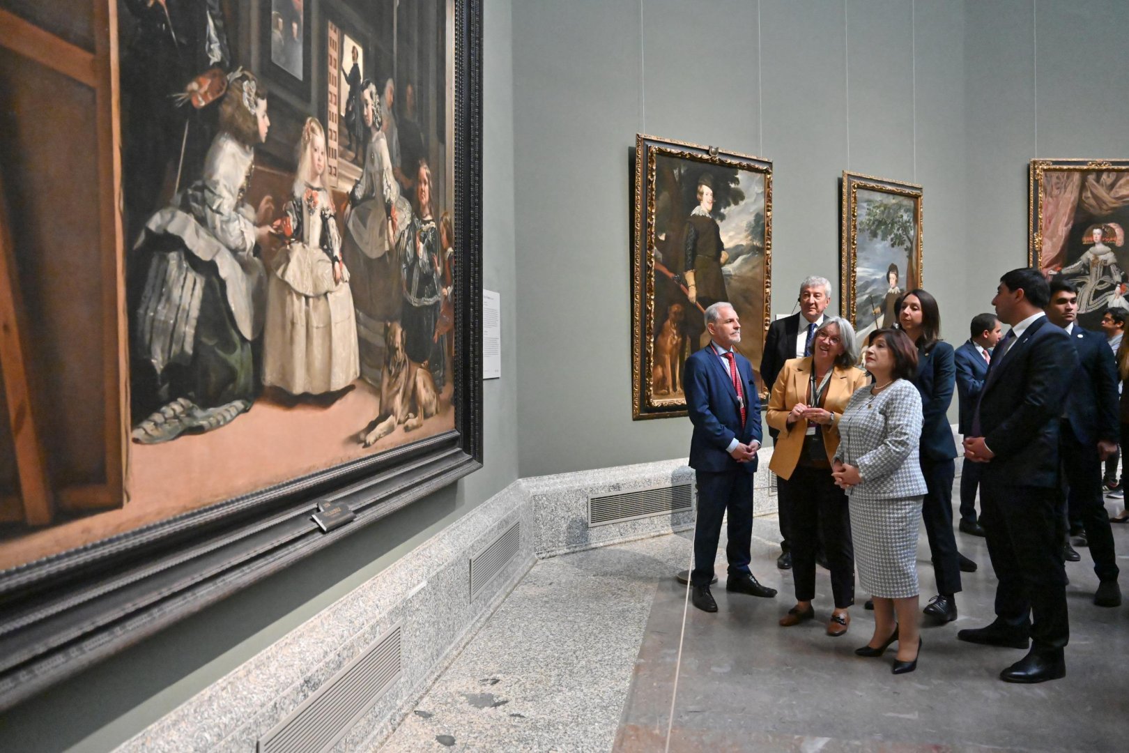 Delegation of Azerbaijani Parliament visits Prado museum in Spain's Madrid (PHOTO)
