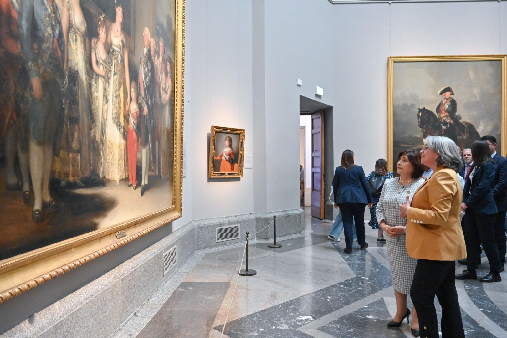 Delegation of Azerbaijani Parliament visits Prado museum in Spain's Madrid (PHOTO)