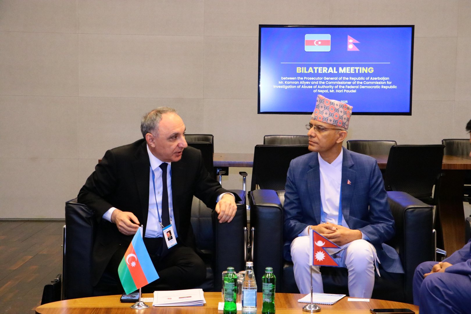 Azerbaijan's Prosecutor General exchanges views with delegates from three nations (PHOTO)
