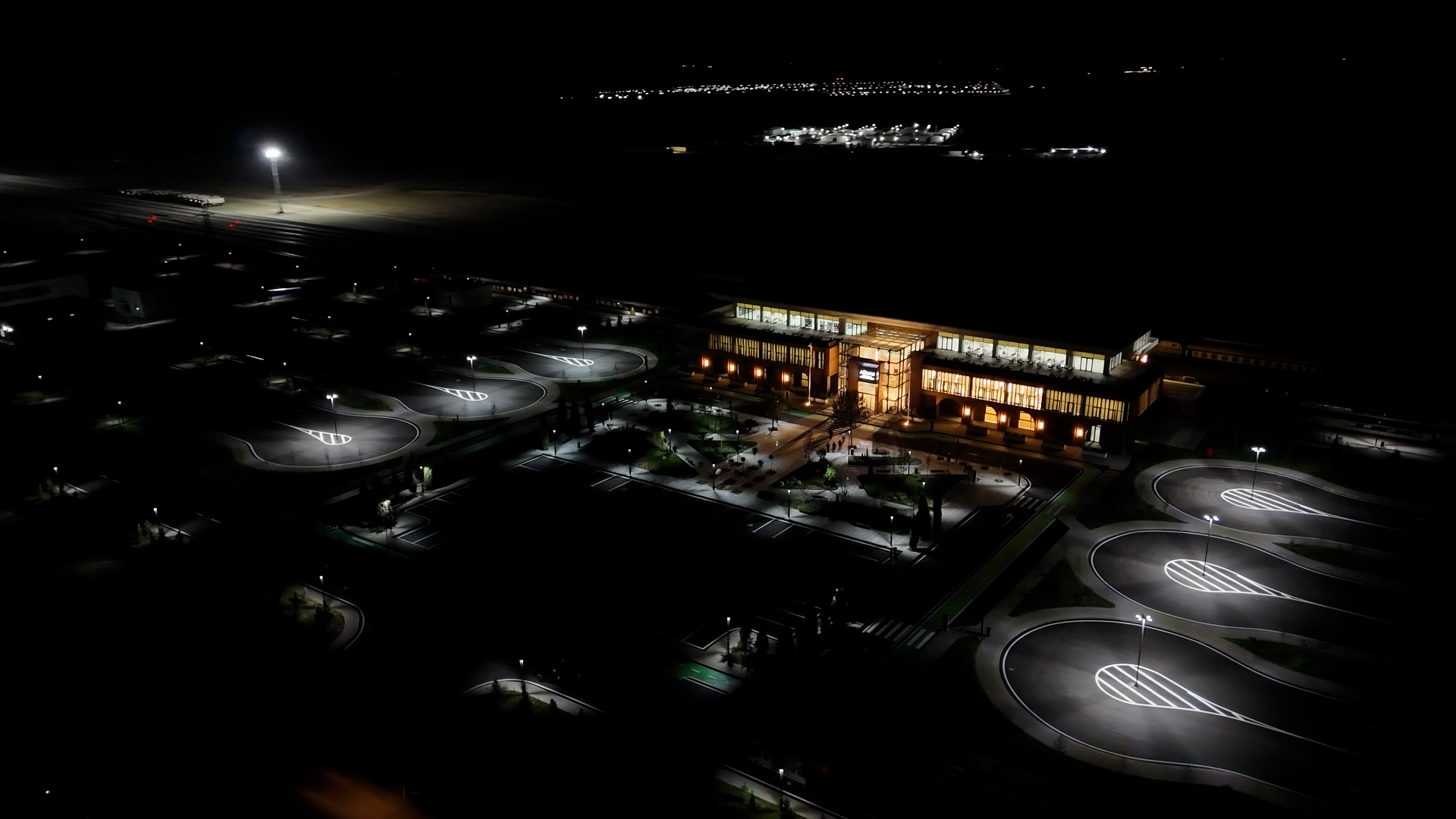Azerbaijan spotlights stunning photos of Aghdam’s new railway and bus station complex