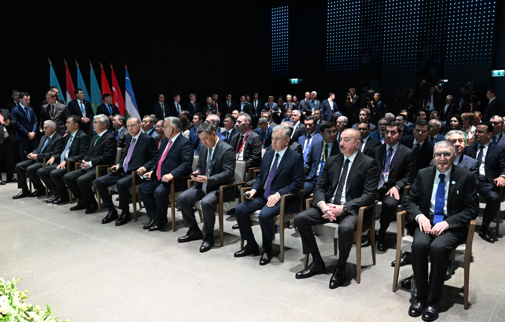 President Ilham Aliyev attends award ceremony for Nobel Prize laureate Aziz Sancar receiving Alisher Navoi International Prize (PHOTO/VIDEO)