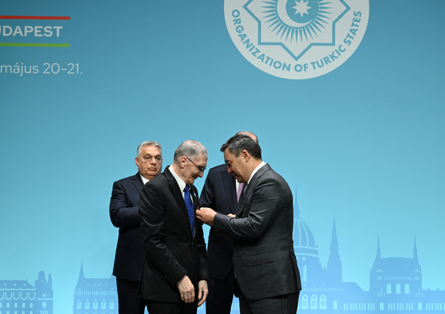President Ilham Aliyev attends award ceremony for Nobel Prize laureate Aziz Sancar receiving Alisher Navoi International Prize (PHOTO/VIDEO)