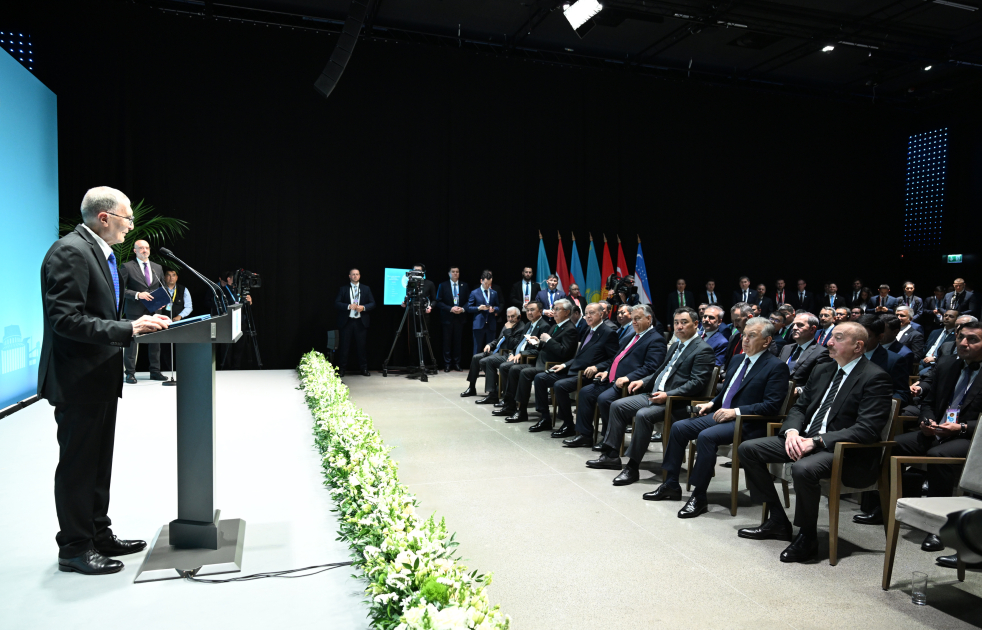 President Ilham Aliyev attends award ceremony for Nobel Prize laureate Aziz Sancar receiving Alisher Navoi International Prize (PHOTO/VIDEO)