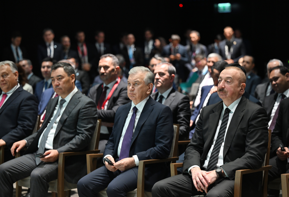 President Ilham Aliyev attends award ceremony for Nobel Prize laureate Aziz Sancar receiving Alisher Navoi International Prize (PHOTO/VIDEO)