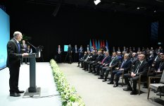 President Ilham Aliyev attends award ceremony for Nobel Prize laureate Aziz Sancar receiving Alisher Navoi International Prize (PHOTO/VIDEO)