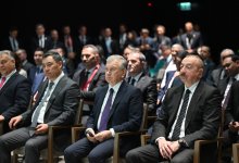 President Ilham Aliyev attends award ceremony for Nobel Prize laureate Aziz Sancar receiving Alisher Navoi International Prize (PHOTO/VIDEO)