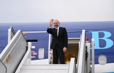 President Ilham Aliyev concludes working visit to Hungary (PHOTO)