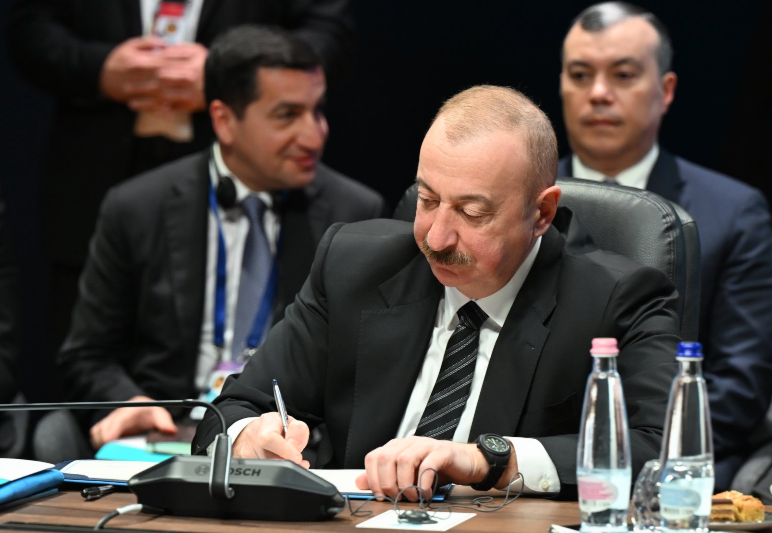 President Ilham Aliyev attends Informal Summit of OTS Heads of State (PHOTO/VIDEO)