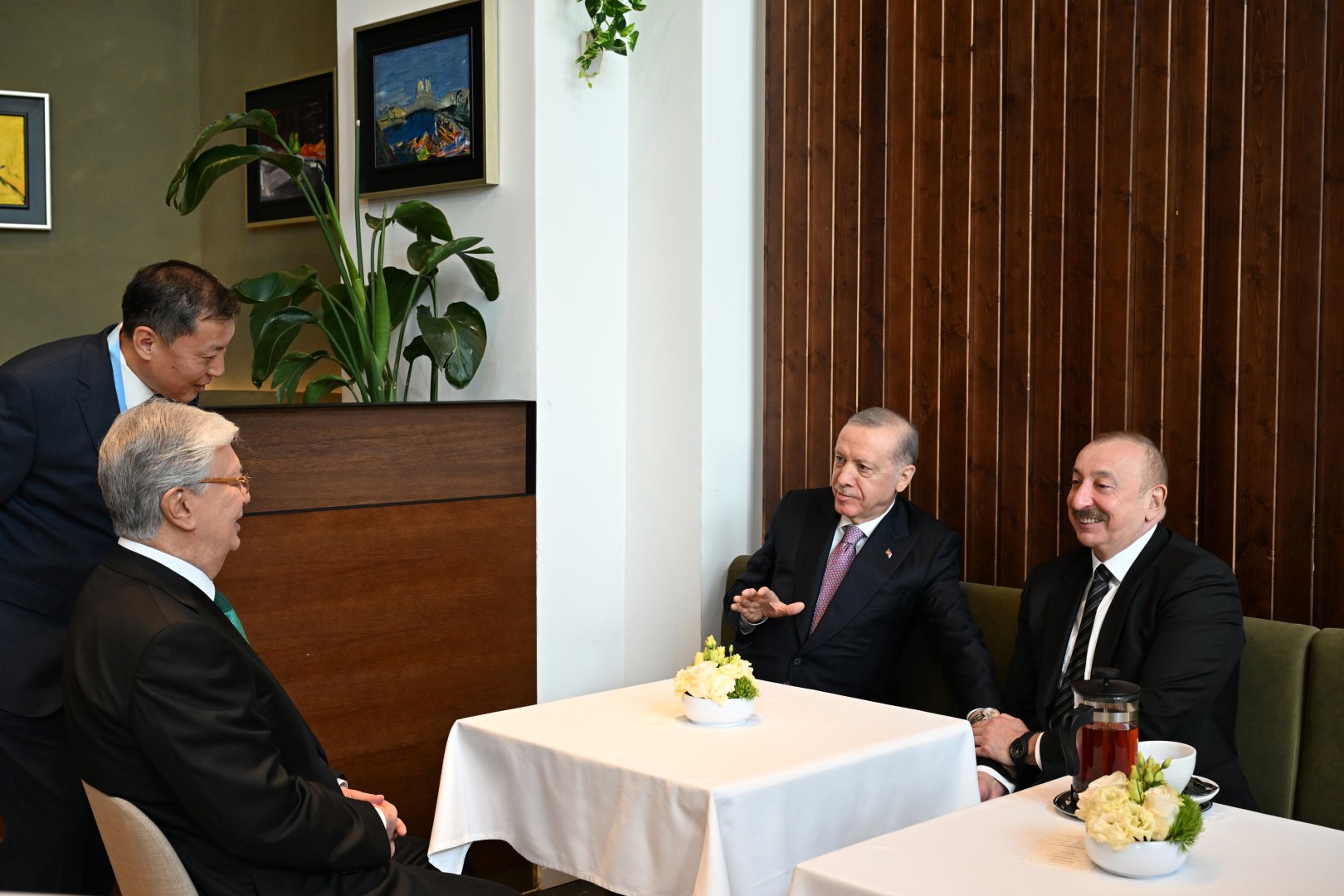 President Ilham Aliyev attends Informal Summit of OTS Heads of State (PHOTO/VIDEO)