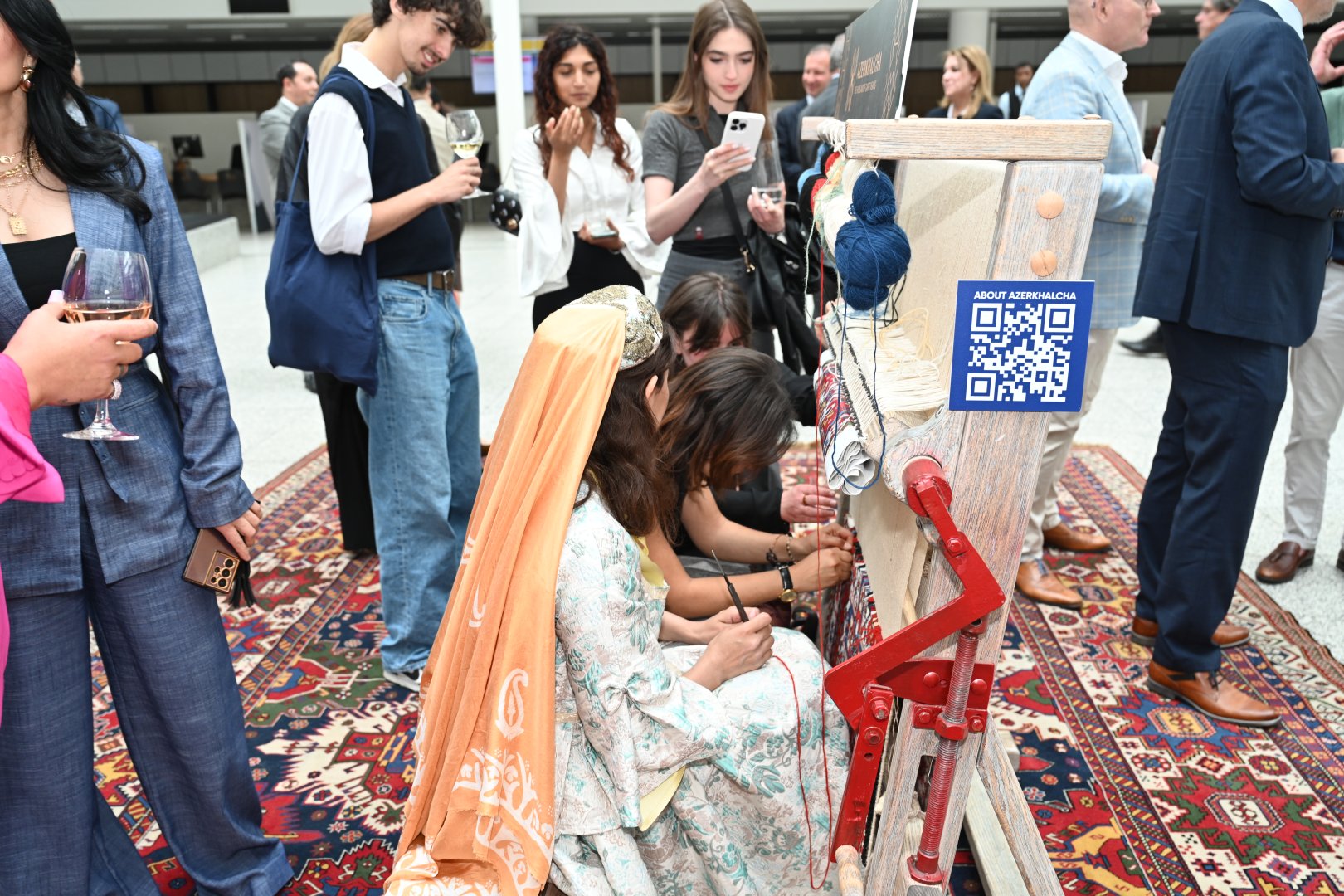 The opening ceremony of the carpet exhibition "The Splendor of Azerbaijani Carpets: Learning Through Art" was held in the Netherlands (PHOTO/VIDEO)