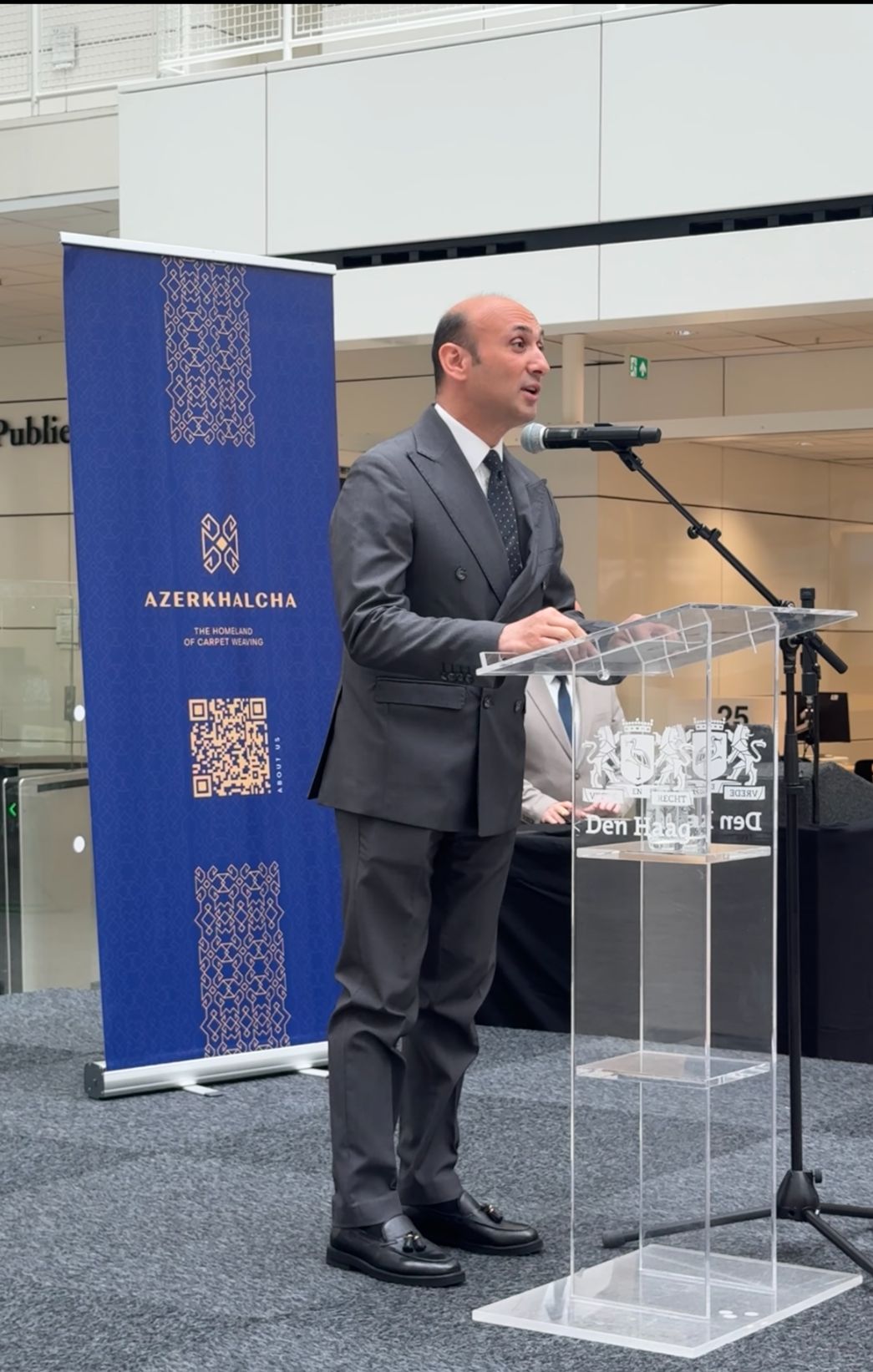 The opening ceremony of the carpet exhibition "The Splendor of Azerbaijani Carpets: Learning Through Art" was held in the Netherlands (PHOTO/VIDEO)