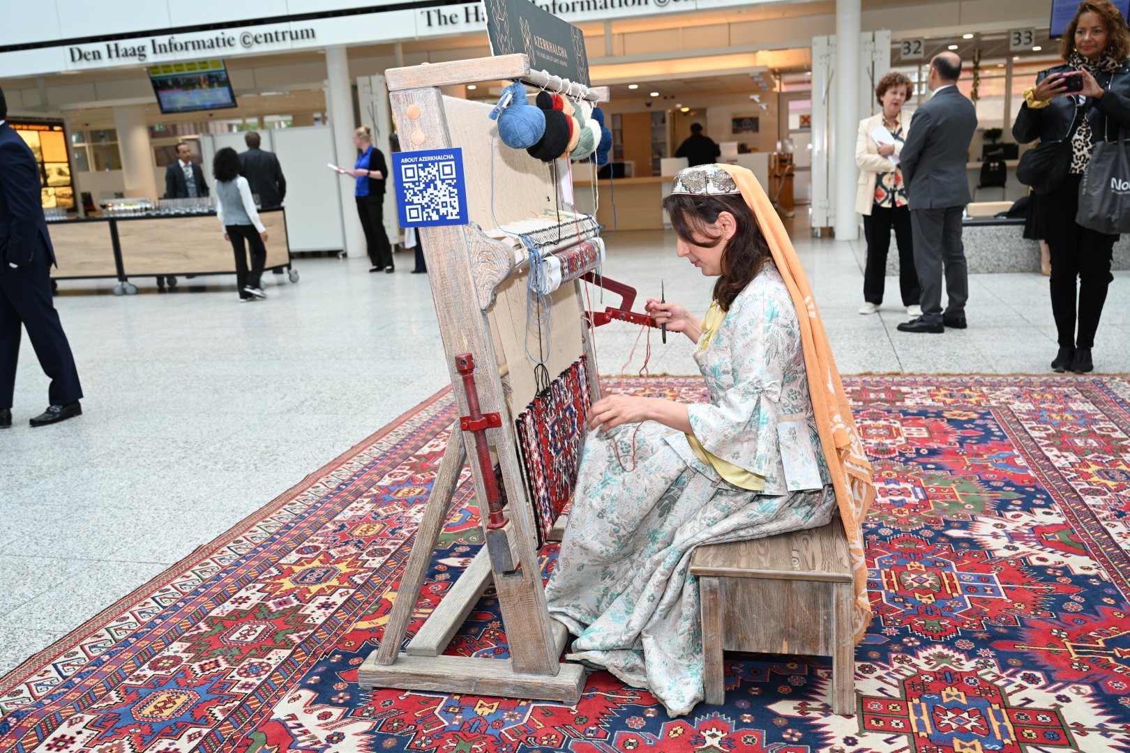 The opening ceremony of the carpet exhibition "The Splendor of Azerbaijani Carpets: Learning Through Art" was held in the Netherlands (PHOTO/VIDEO)