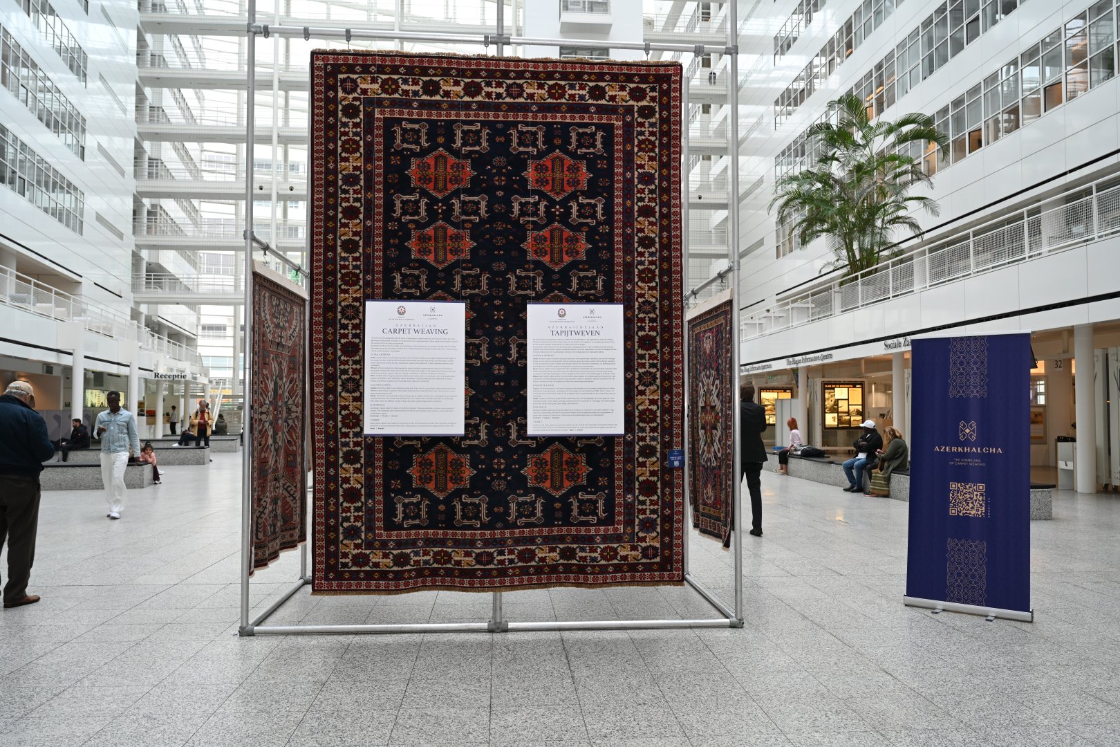 The opening ceremony of the carpet exhibition "The Splendor of Azerbaijani Carpets: Learning Through Art" was held in the Netherlands (PHOTO/VIDEO)