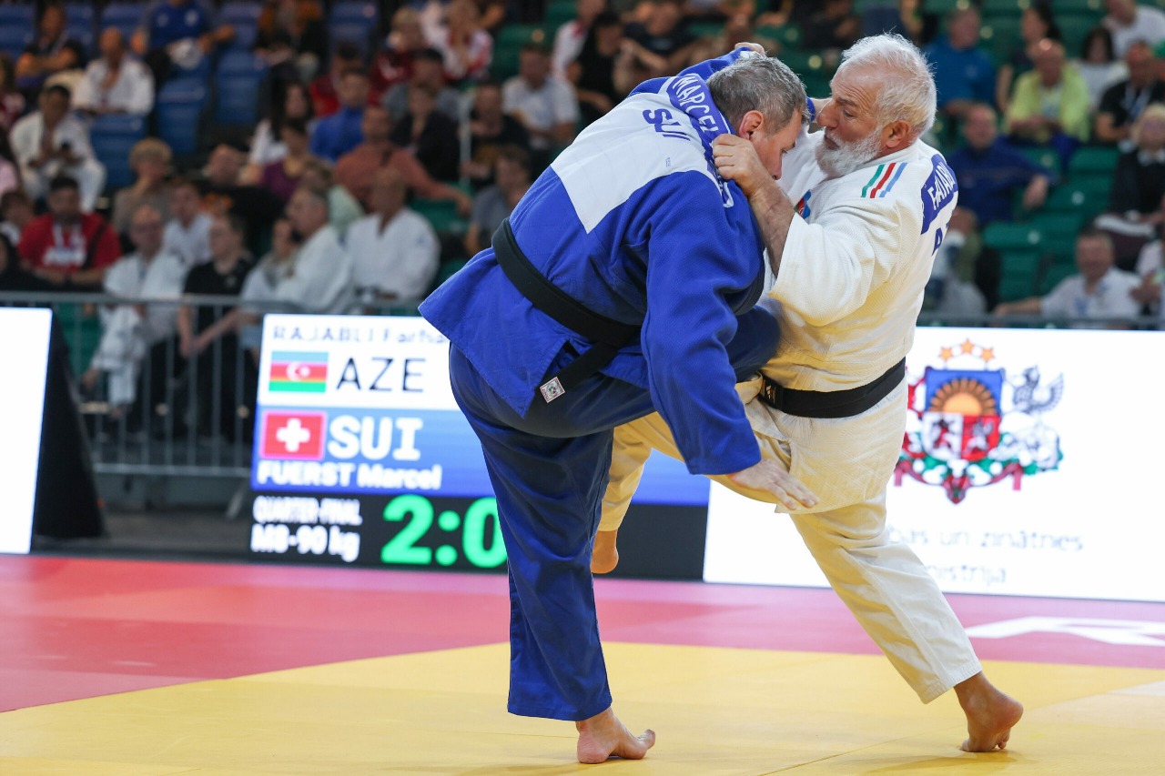 Azerbaijani judoka becomes European champion among veterans (PHOTO)