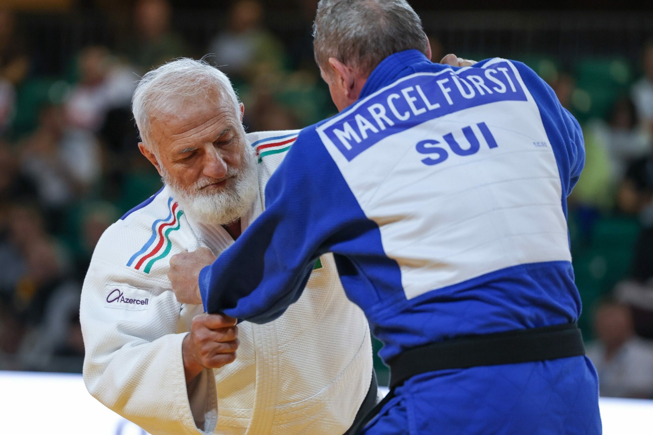 Azerbaijani judoka becomes European champion among veterans (PHOTO)