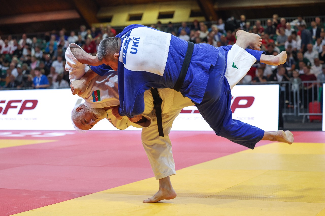 Azerbaijani judoka becomes European champion among veterans (PHOTO)
