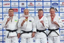 Azerbaijani judoka becomes European champion among veterans (PHOTO)