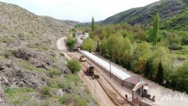 Azerbaijan's Goygol raising new Zurnabad-Ganja-Mollacjalilli road (PHOTO/VIDEO)