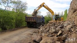 Azerbaijan's Goygol raising new Zurnabad-Ganja-Mollacjalilli road (PHOTO/VIDEO)
