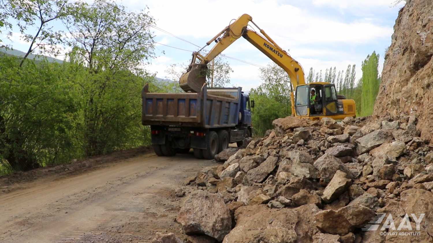 Azerbaijan's Goygol raising new Zurnabad-Ganja-Mollacjalilli road (PHOTO/VIDEO)