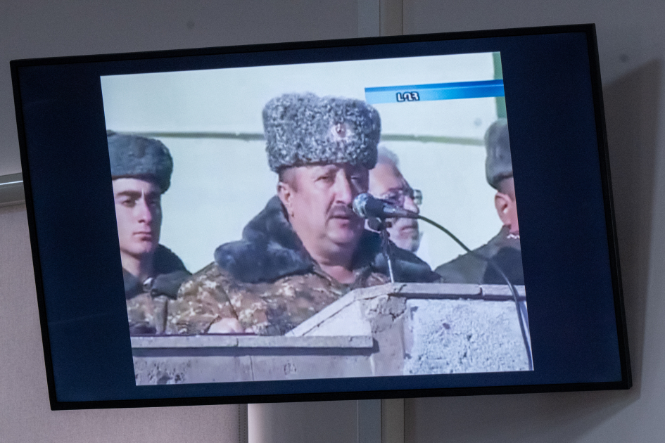 New material confirming involvement of Armenian Armed Forces’ Chief of General Staff in occupation of Azerbaijani territories examined in court (PHOTO)