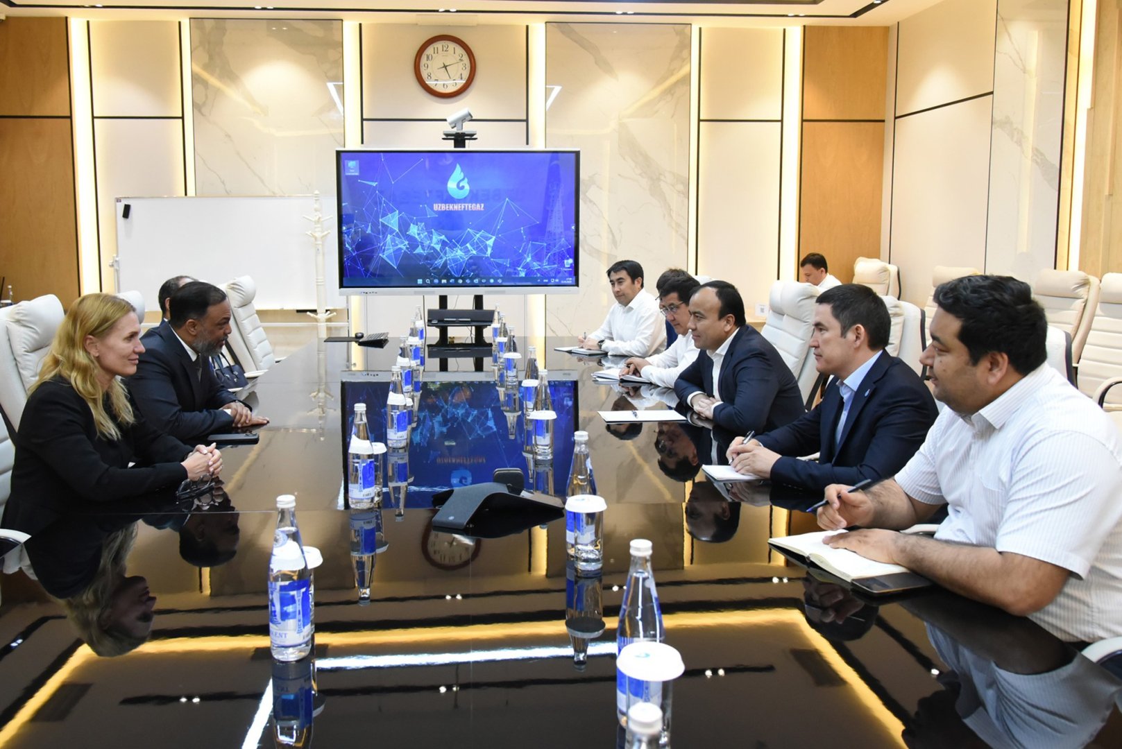Uzbekneftegaz, Schlumberger discuss key steps for Ustyurt field development